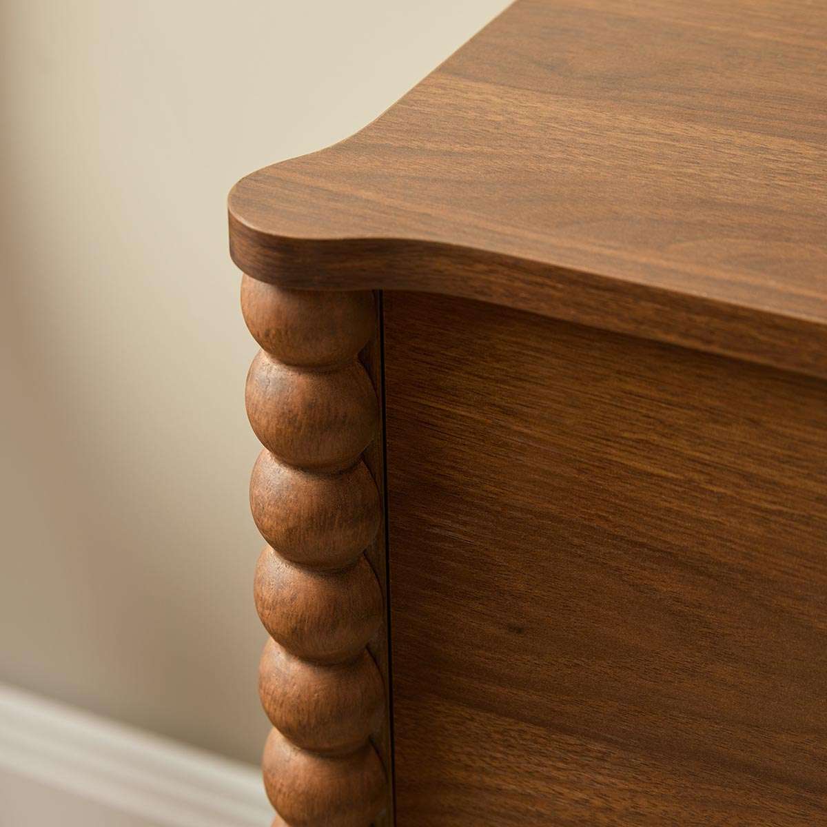 Betti Bobbin Six Drawer - Walnut - Mocka New Zealand