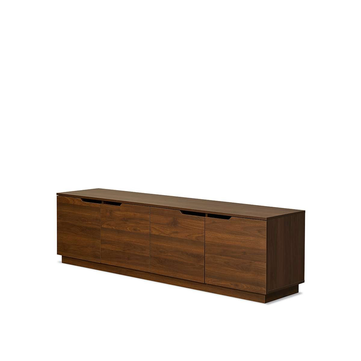 Zack Entertainment Unit - Walnut - Mocka New Zealand