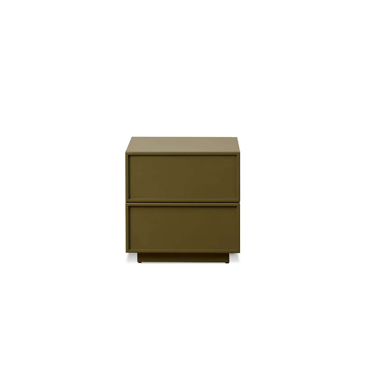 Osaka Bedside Table - Olive - Mocka New Zealand