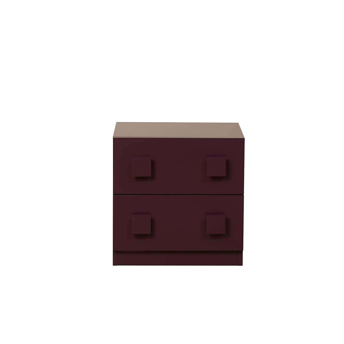 Kei Bedside Table - Plum - Mocka New Zealand