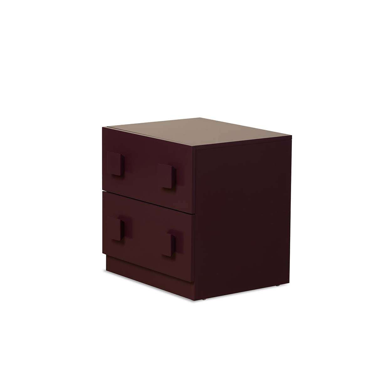Kei Bedside Table - Plum - Mocka New Zealand