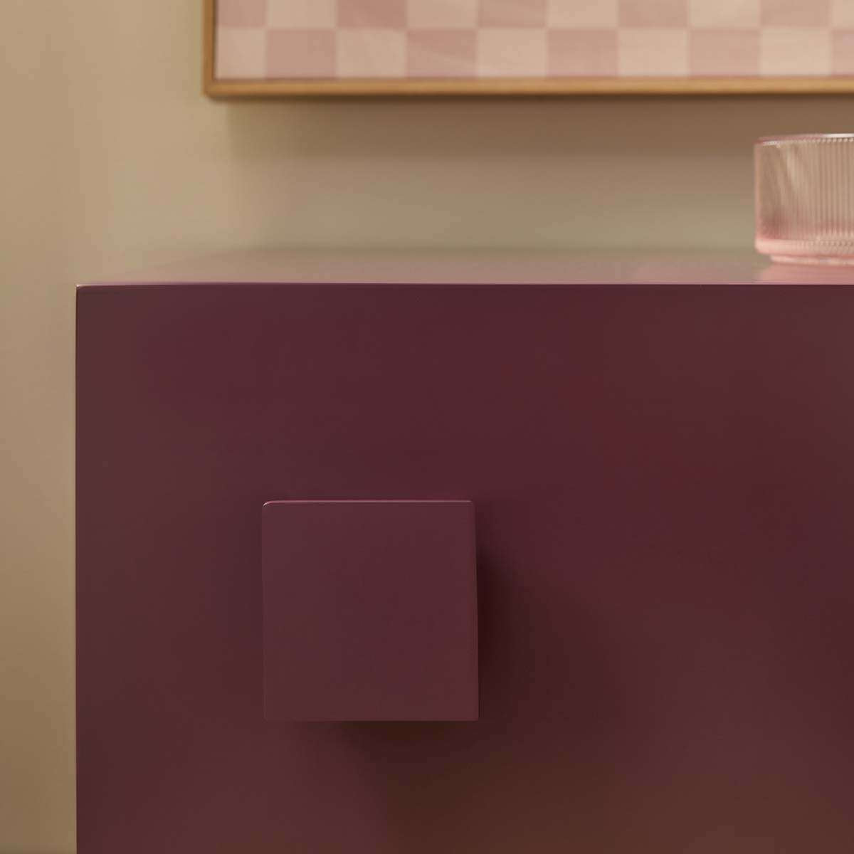 Kei Bedside Table - Plum - Mocka New Zealand