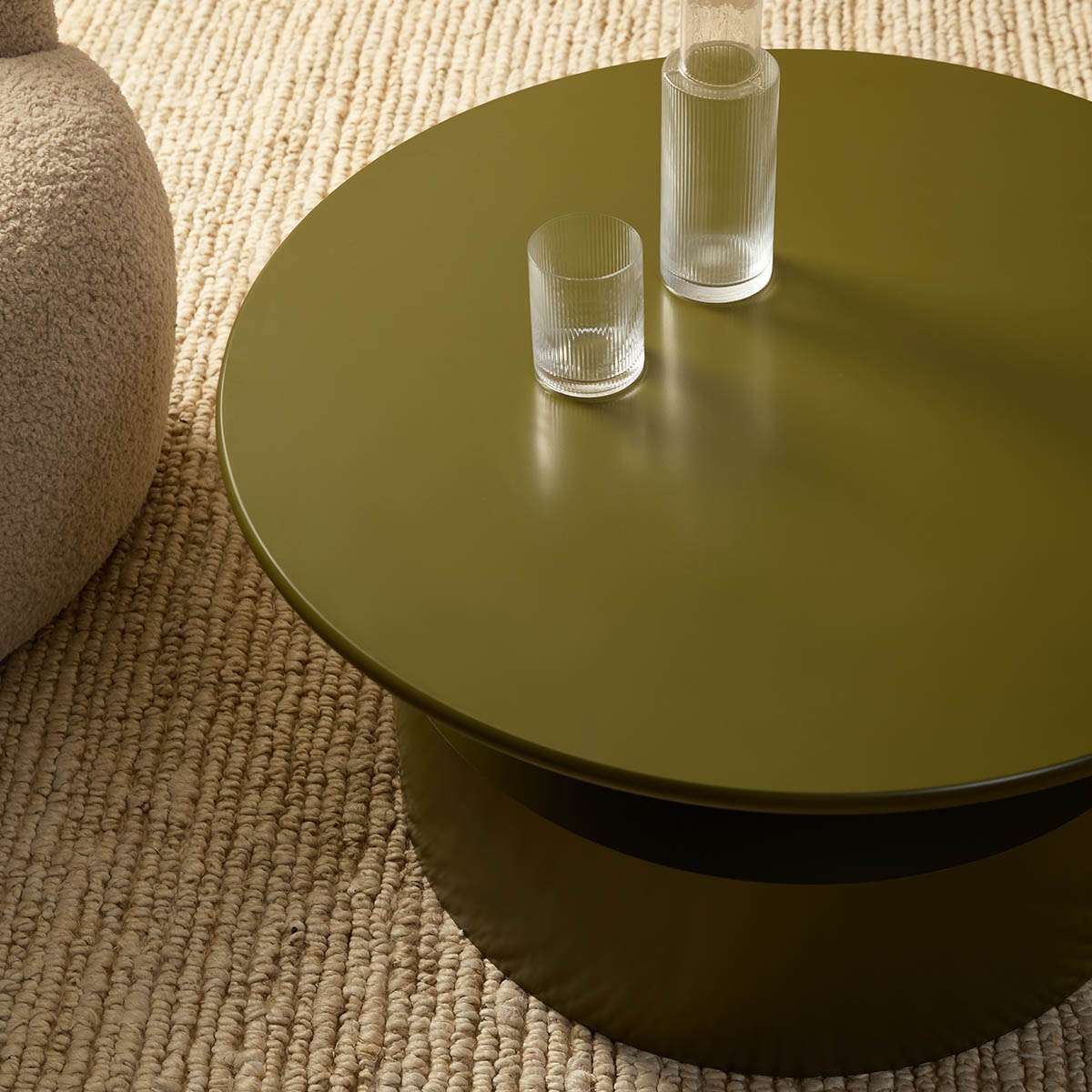 Zayne Coffee Table - Olive - Mocka New Zealand