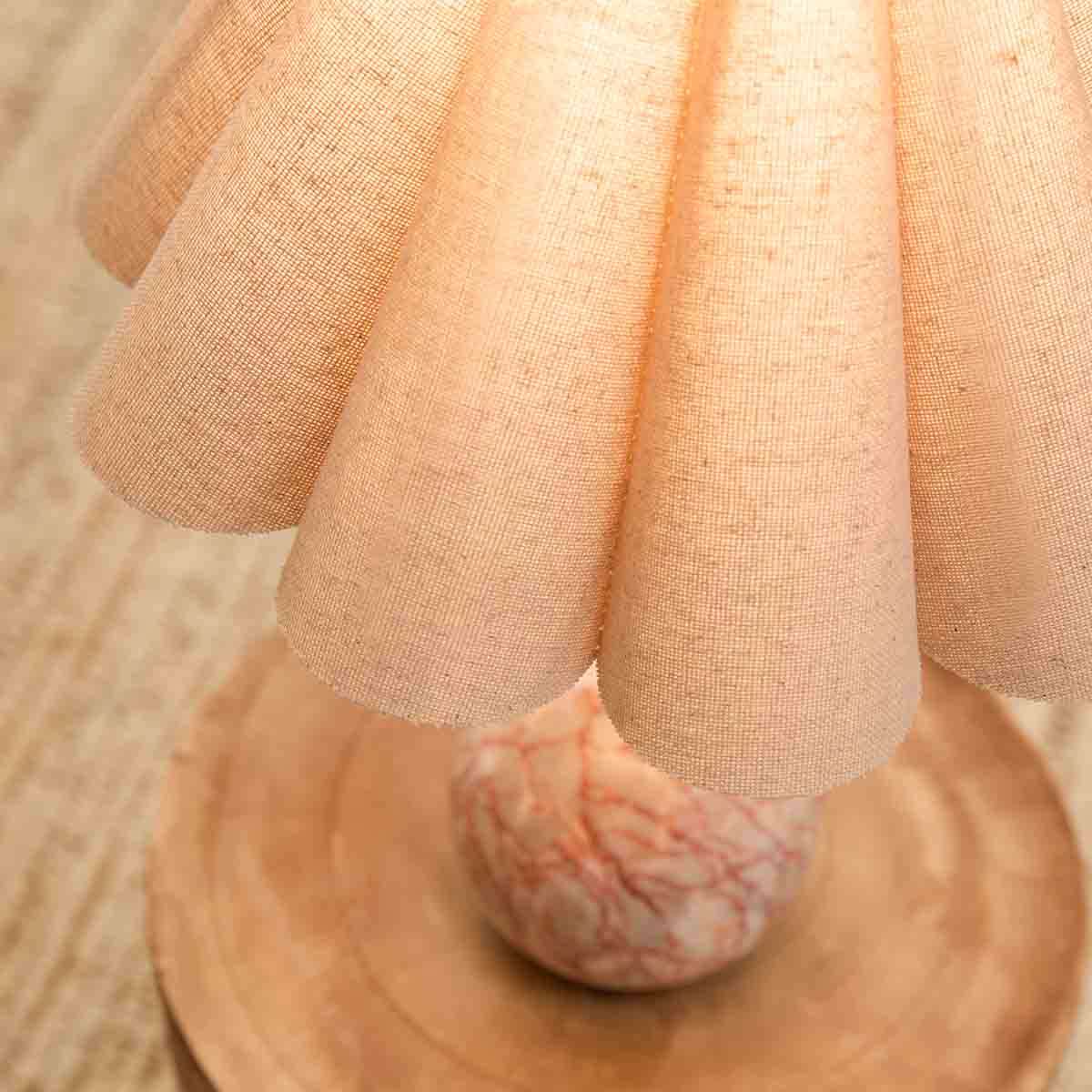 Sienna Solid Marble Base Table Lamp