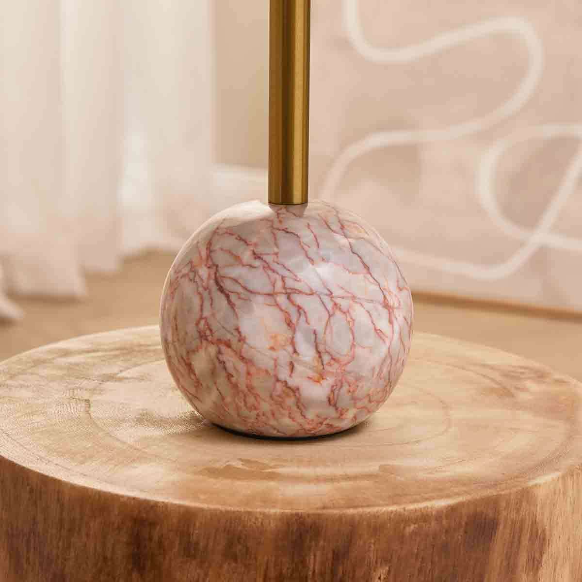 Sienna Solid Marble Base Table Lamp