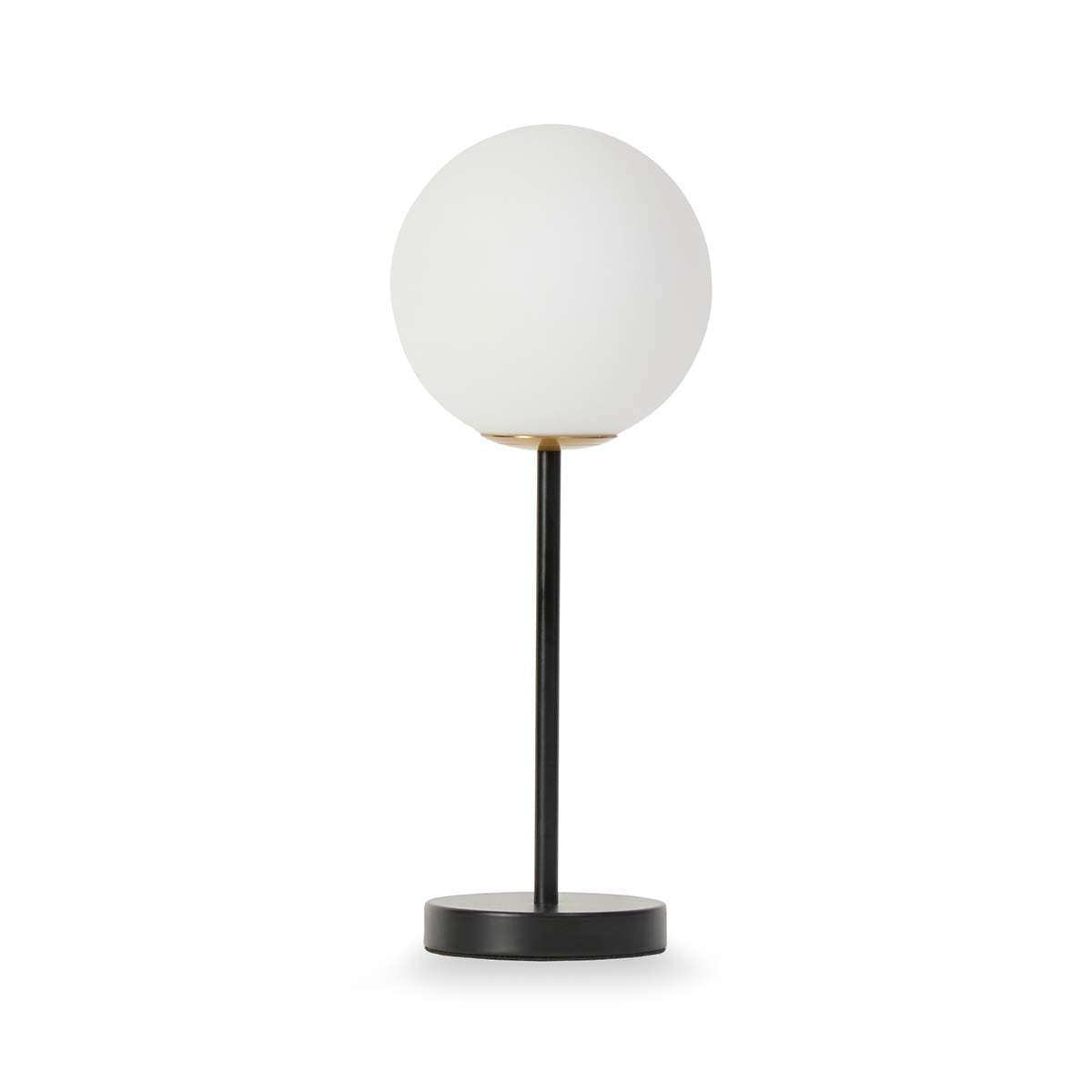 White Sphere Table Lamp