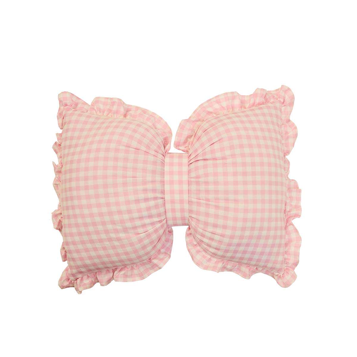 Bow Cushion Large - Pink - Mocka New Zealand