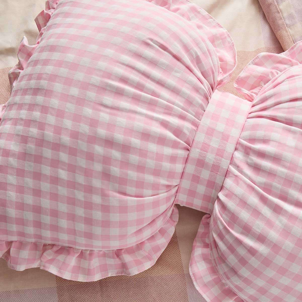 Bow Cushion Large - Pink - Mocka New Zealand