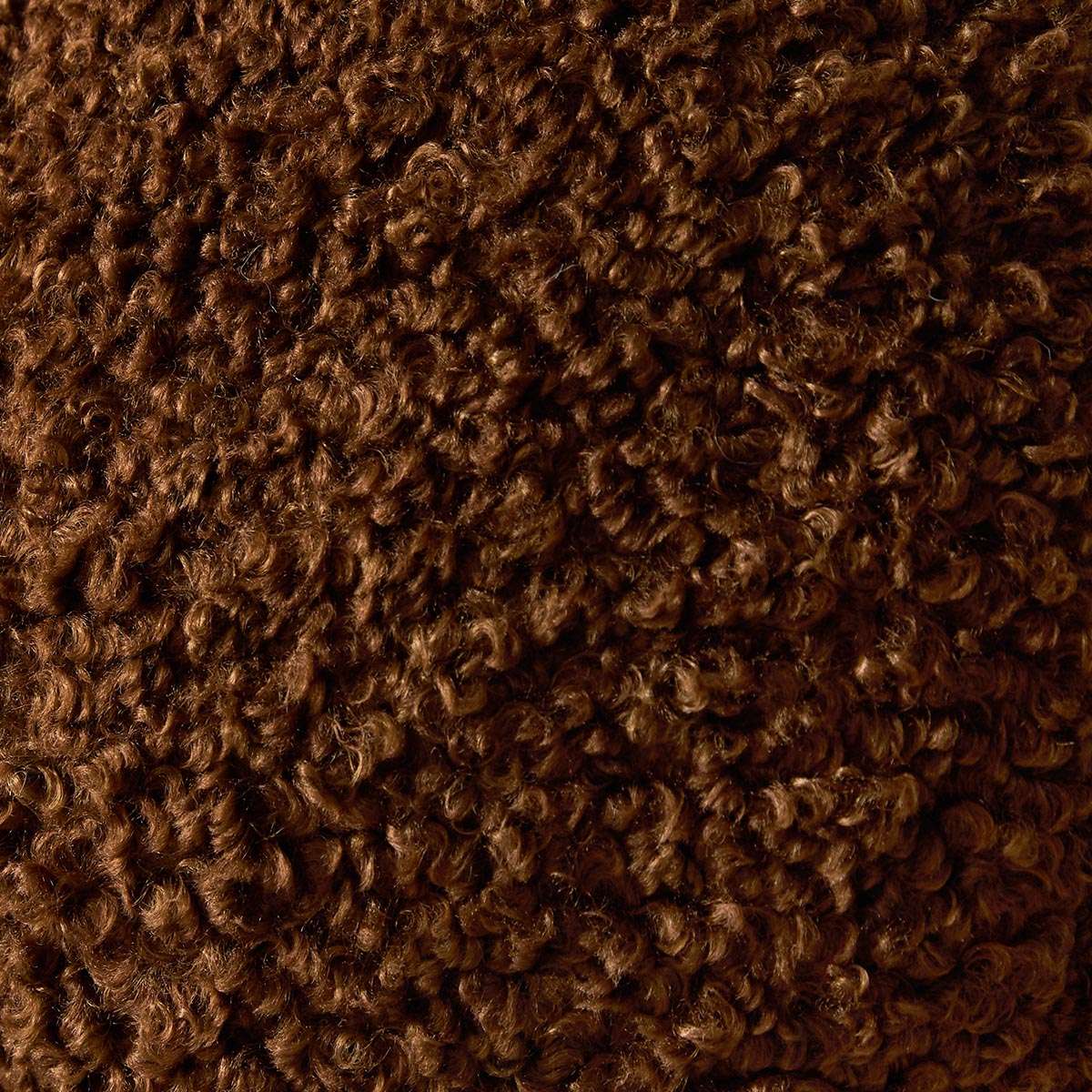 Frankie Sherpa Ball Cushion - Chocolate - Mocka New Zealand