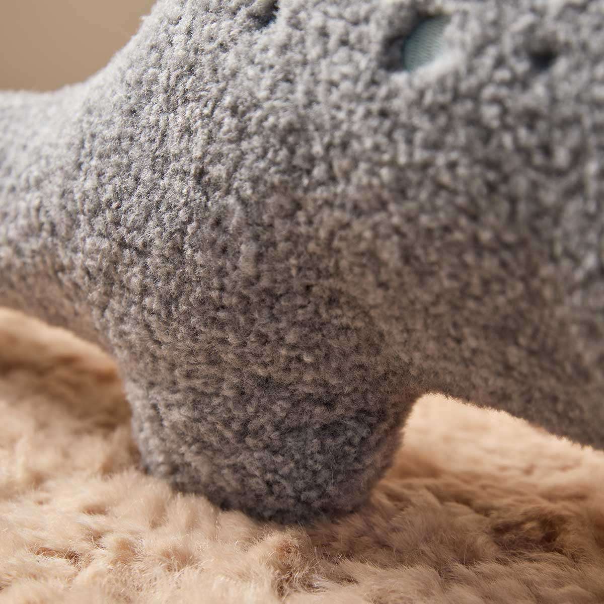 Dino Cushion - Mocka New Zealand