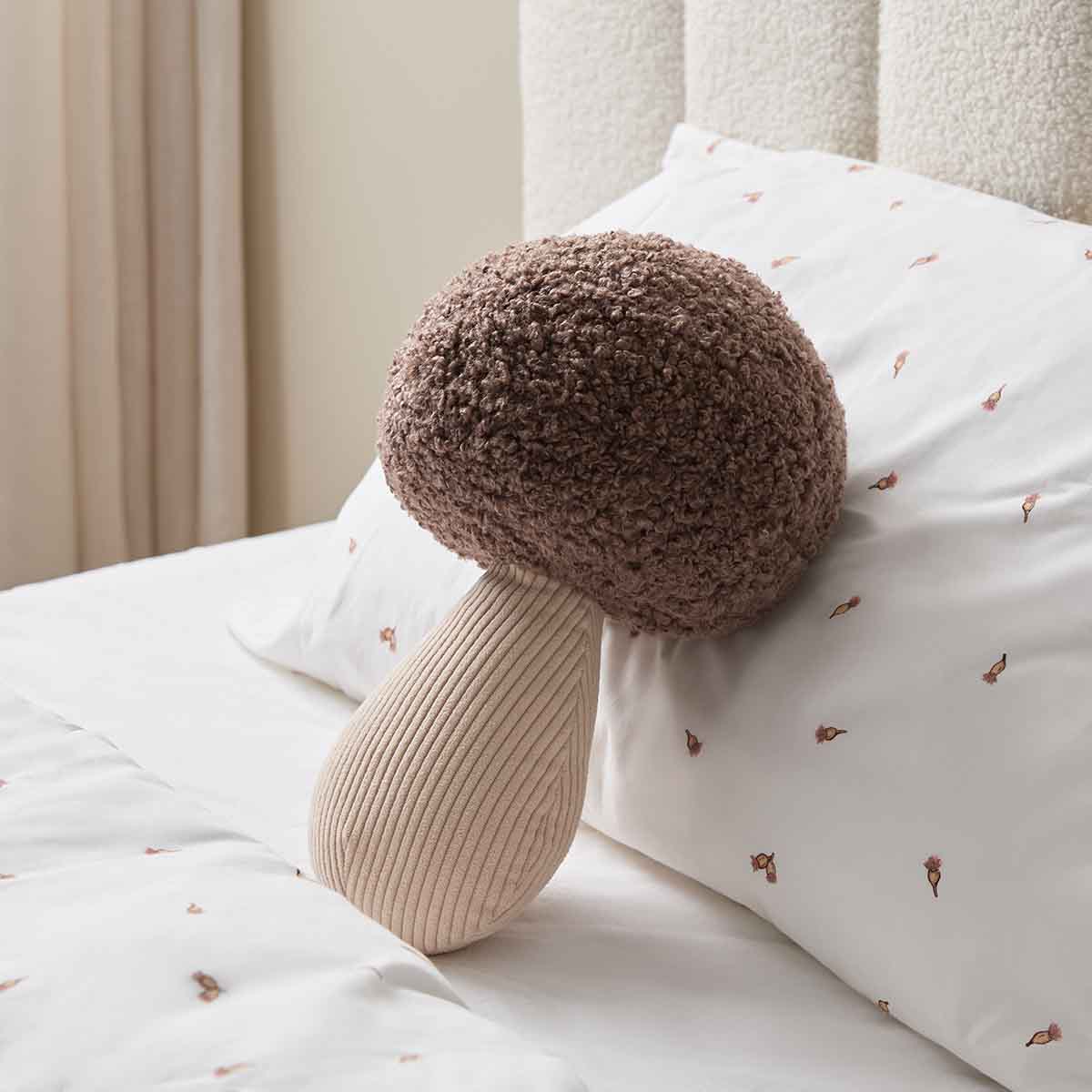 Wilder Mushroom Cushion - Mocka New Zealand