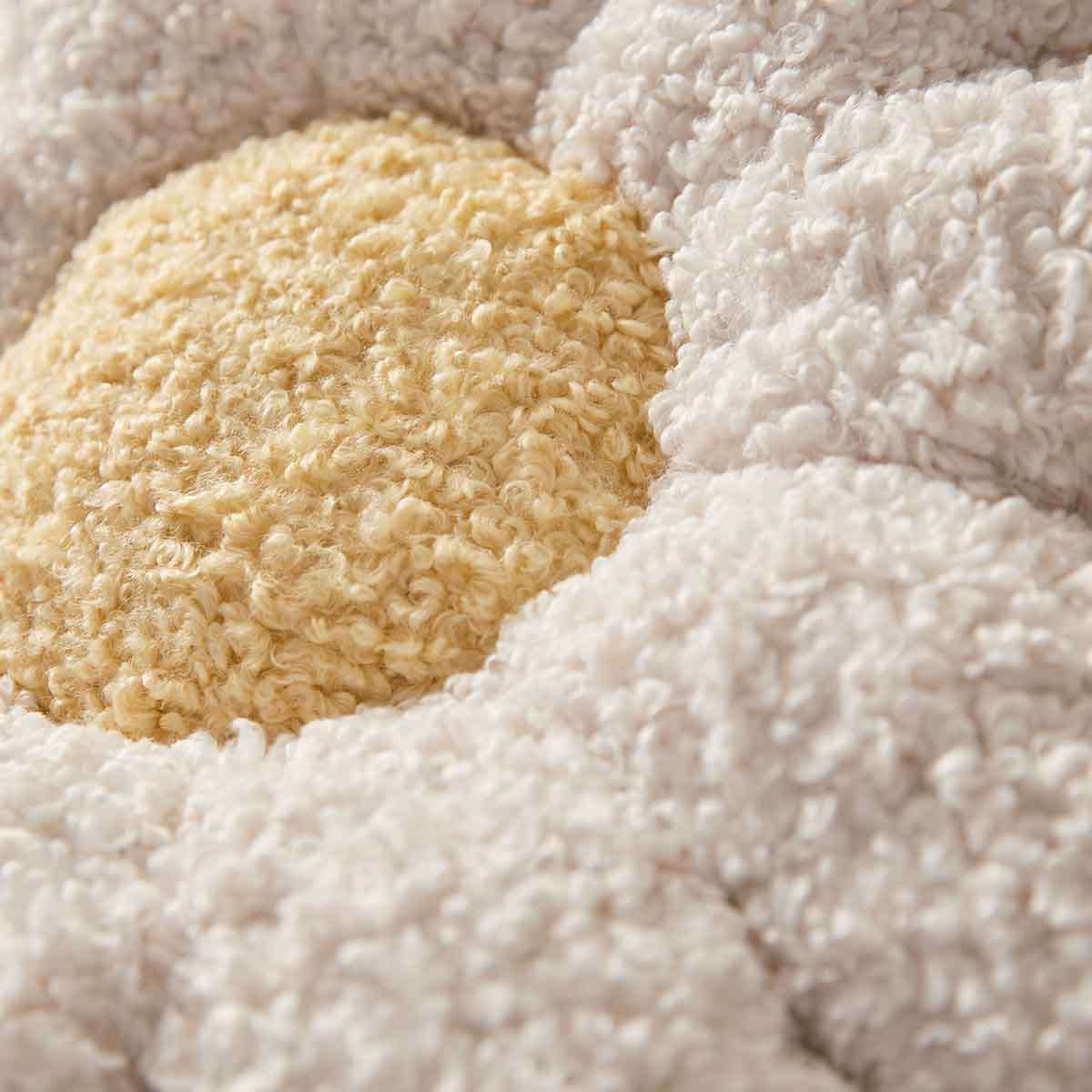 Daisy Flower Cushion - White - Mocka New Zealand