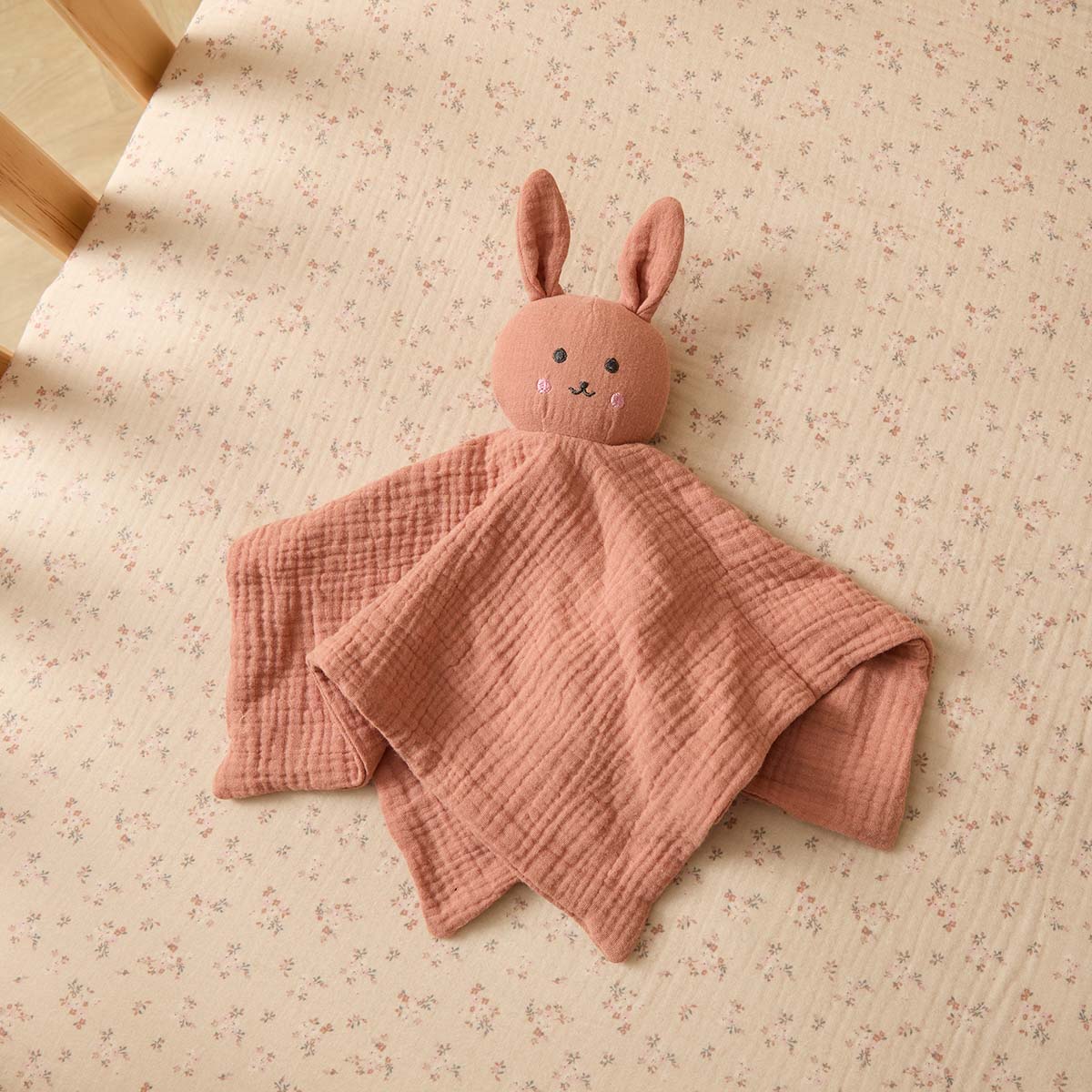 Soft Cotton Bunny Snuggle - Mocka New Zealand