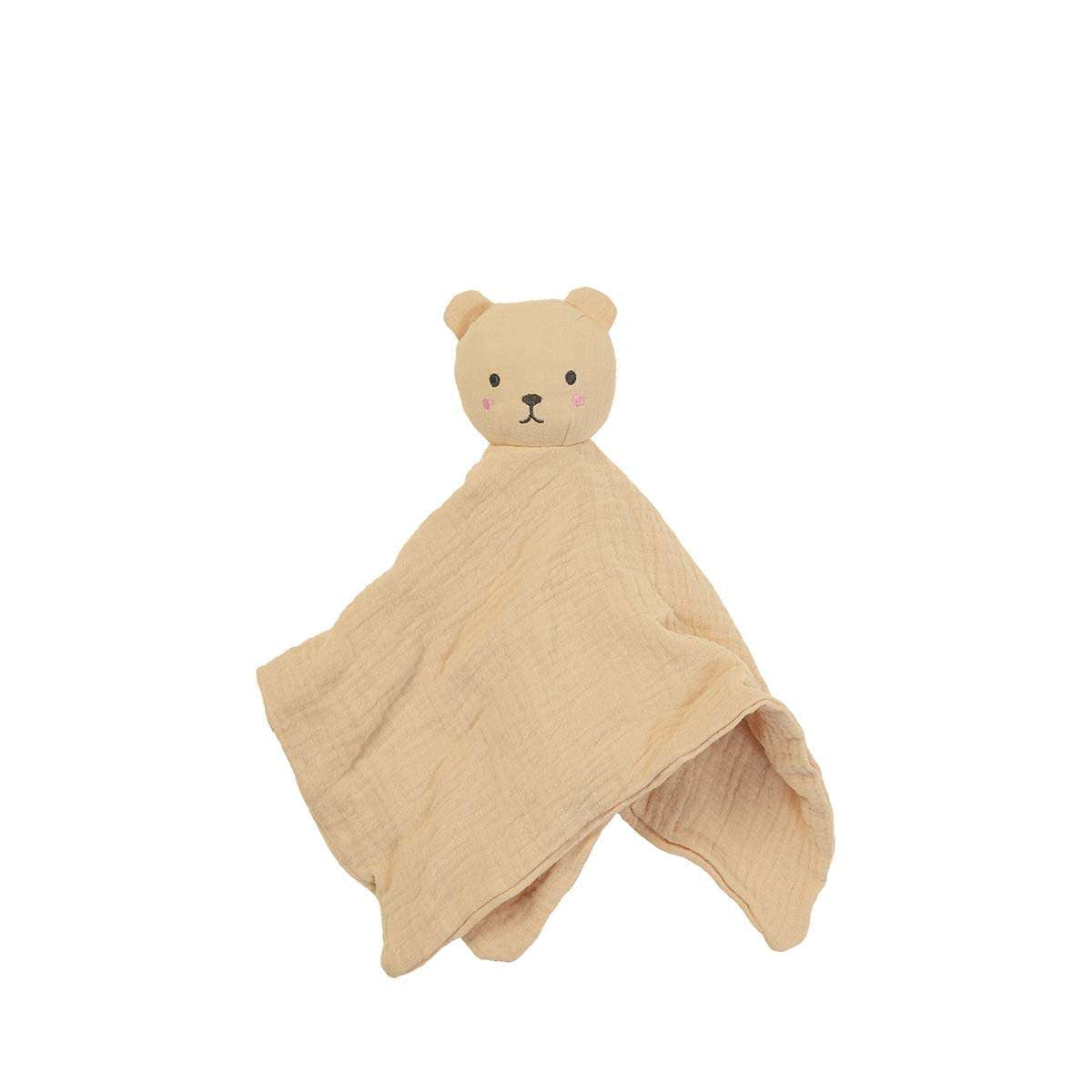 Soft Cotton Teddy Snuggle - Mocka New Zealand