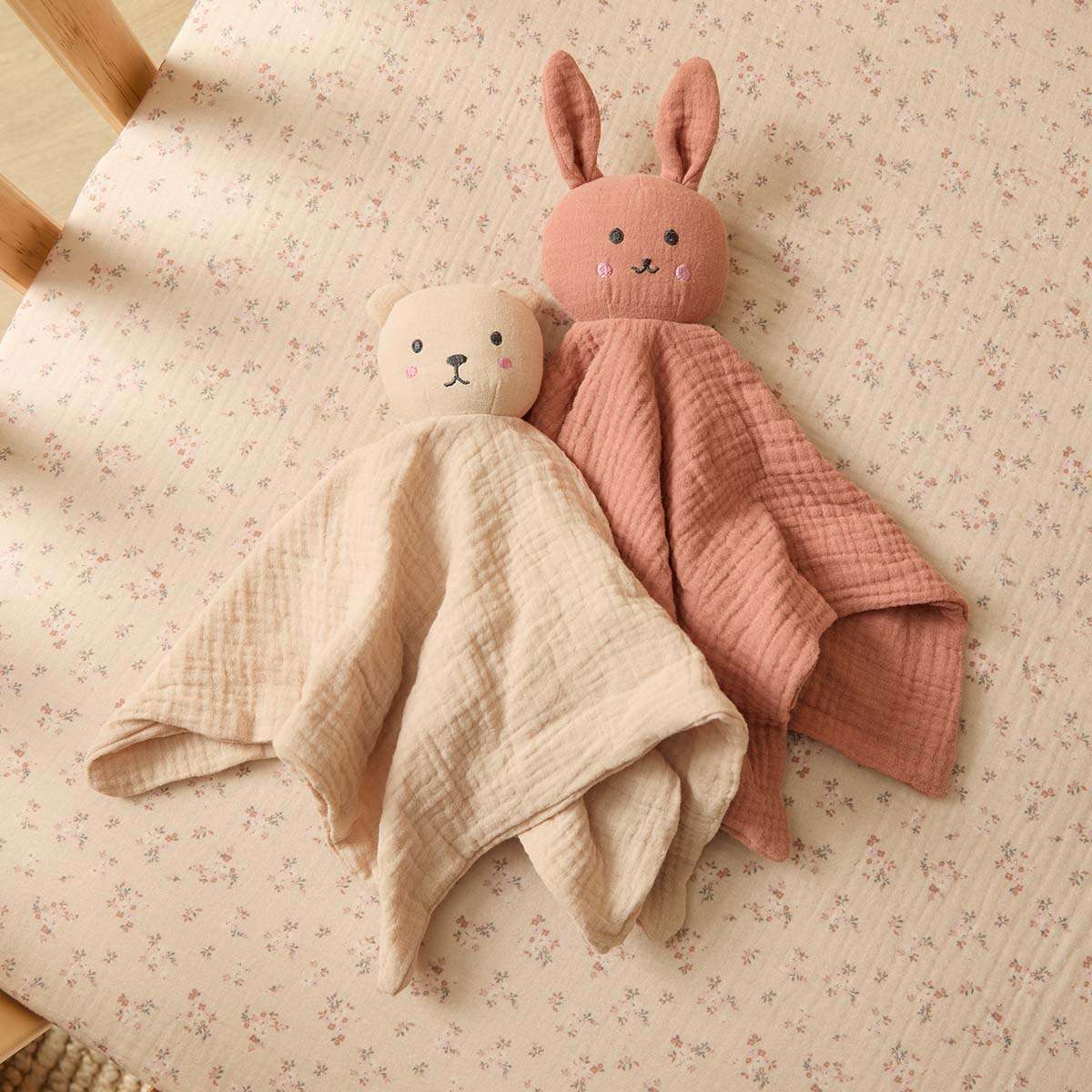 Soft Cotton Teddy Snuggle - Mocka New Zealand