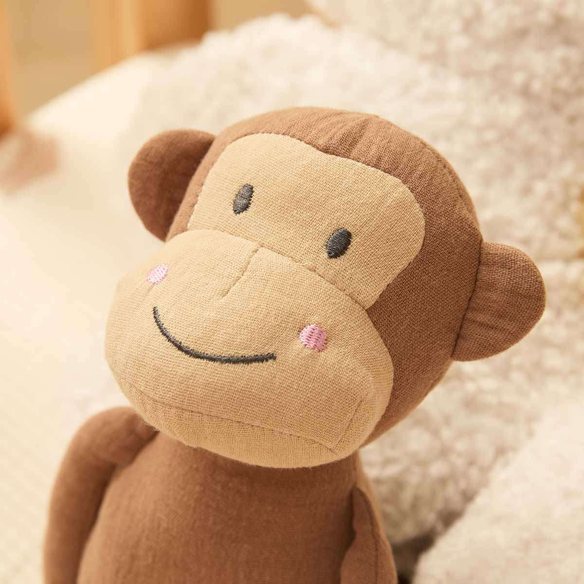 Soft Cotton Monkey Toy - Mocka New Zealand