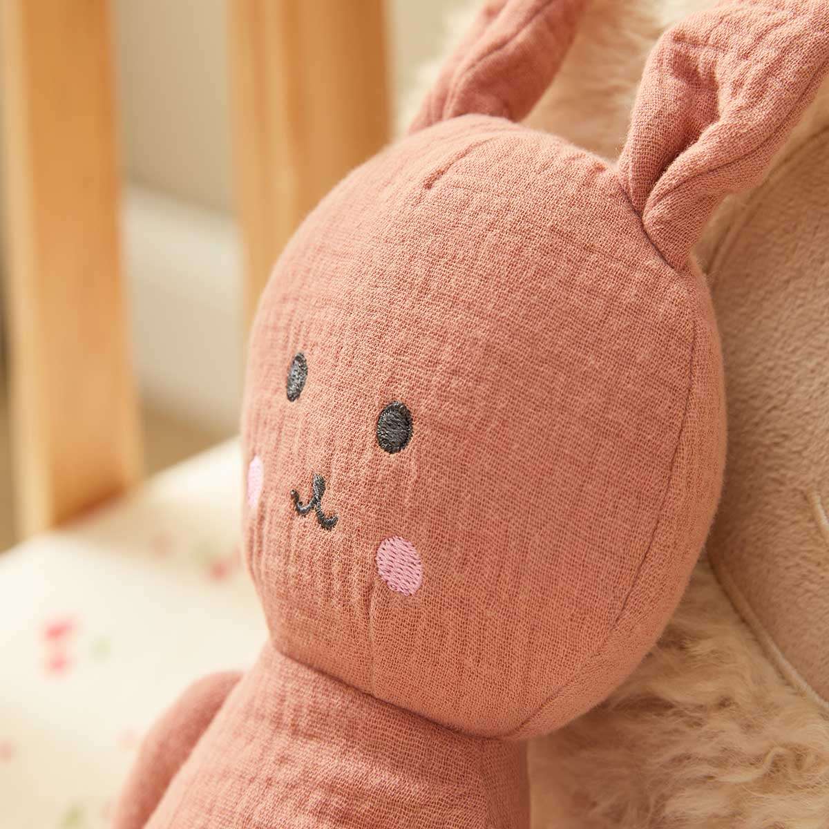 Soft Cotton Bunny Toy - Mocka New Zealand