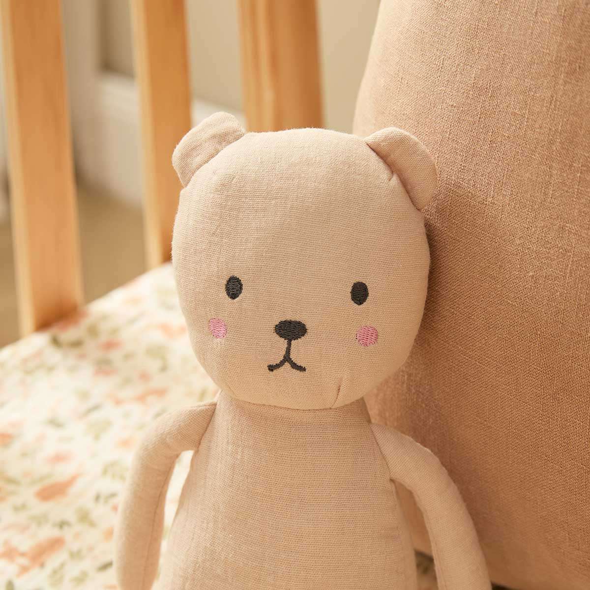 Soft Cotton Teddy Toy - Mocka New Zealand