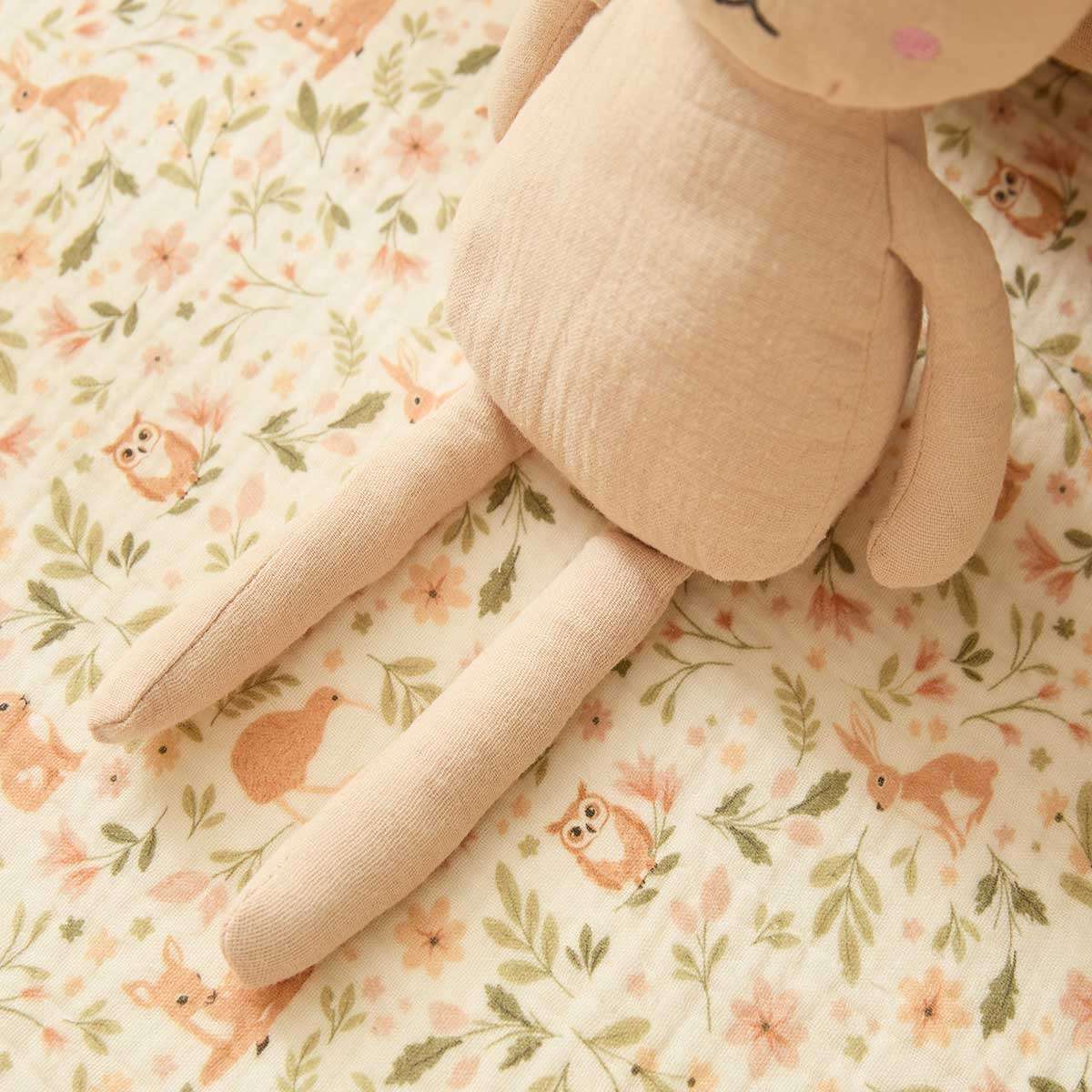 Soft Cotton Teddy Toy - Mocka New Zealand
