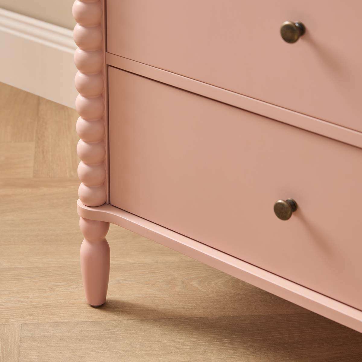 Betti Bobbin Six Drawer - Pink - Mocka New Zealand