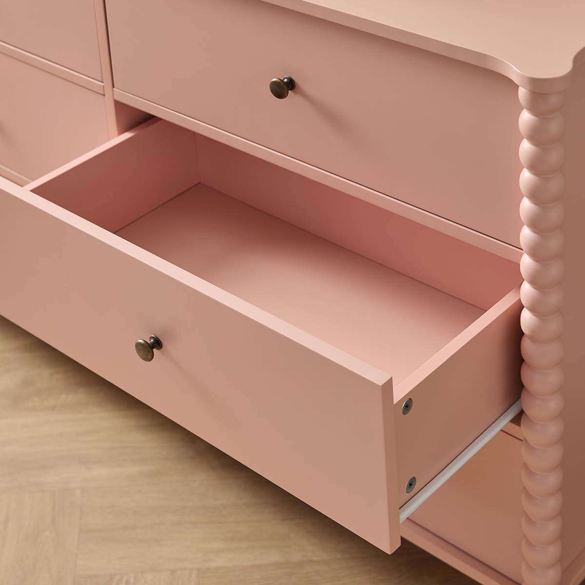 Betti Bobbin Six Drawer - Pink - Mocka New Zealand