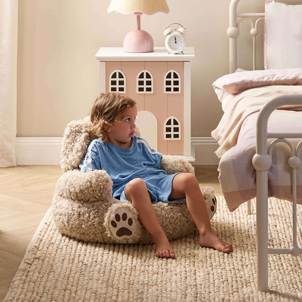 Pixie Puppy Cuddle Chair - Mocka New Zealand