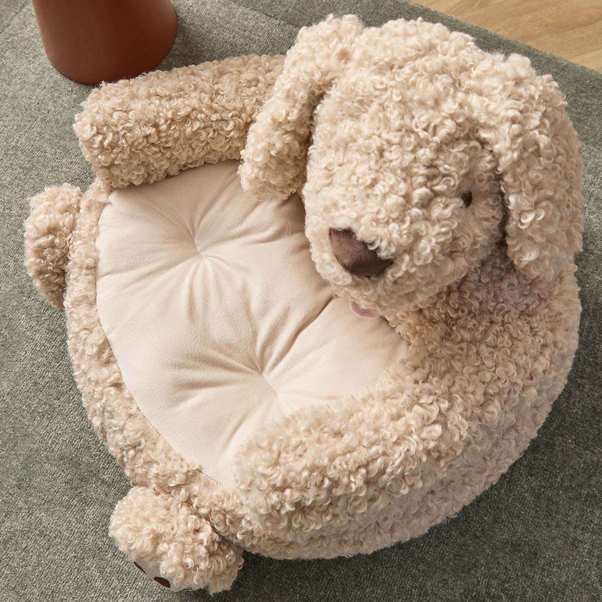 Pixie Puppy Cuddle Chair - Mocka New Zealand