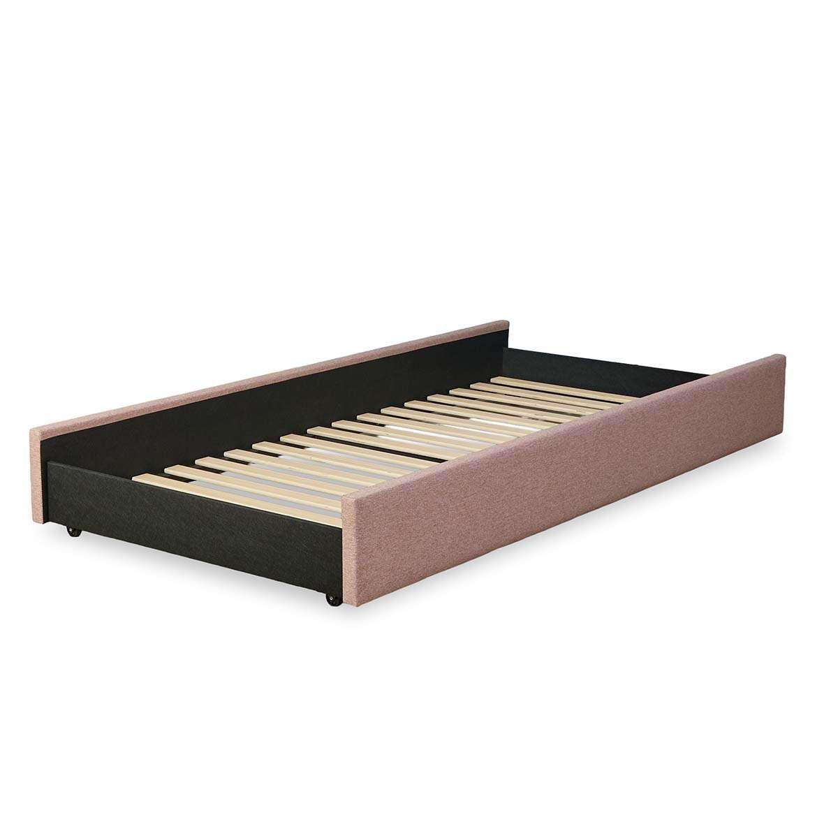 Amelie Single Trundle Bed - Pink