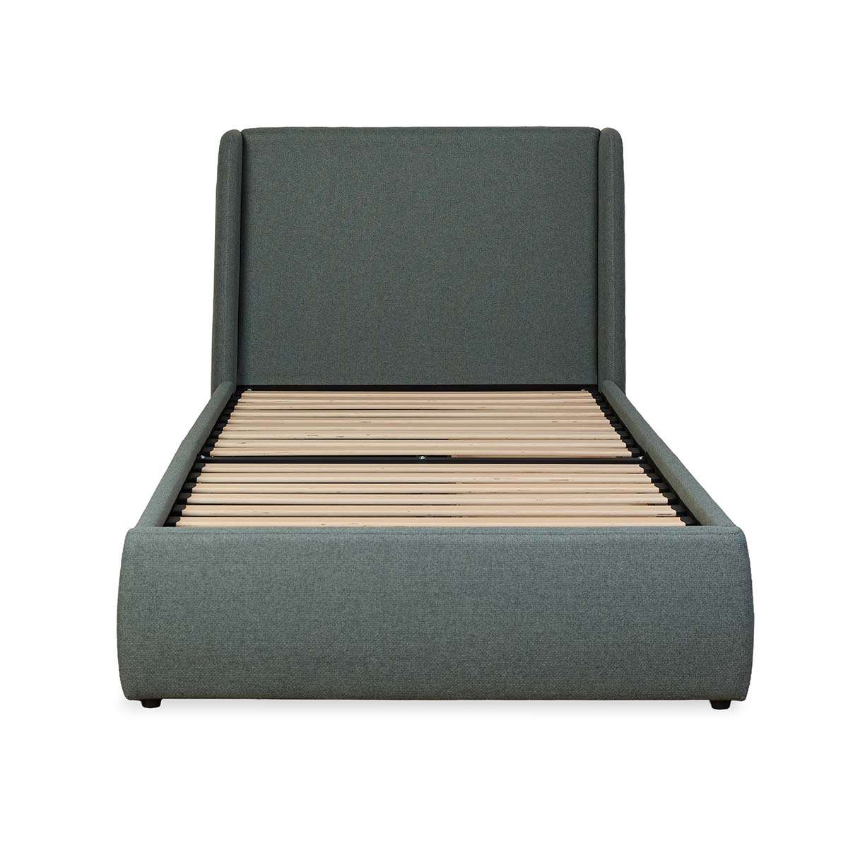 Charley Storage King Single Bed - Sage Green