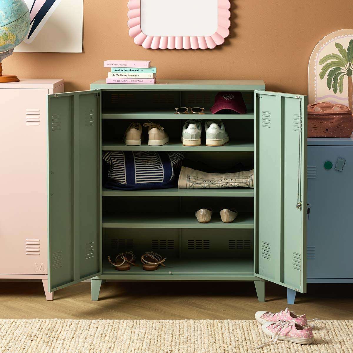Mocka Original Shoe Locker - Sage Green
