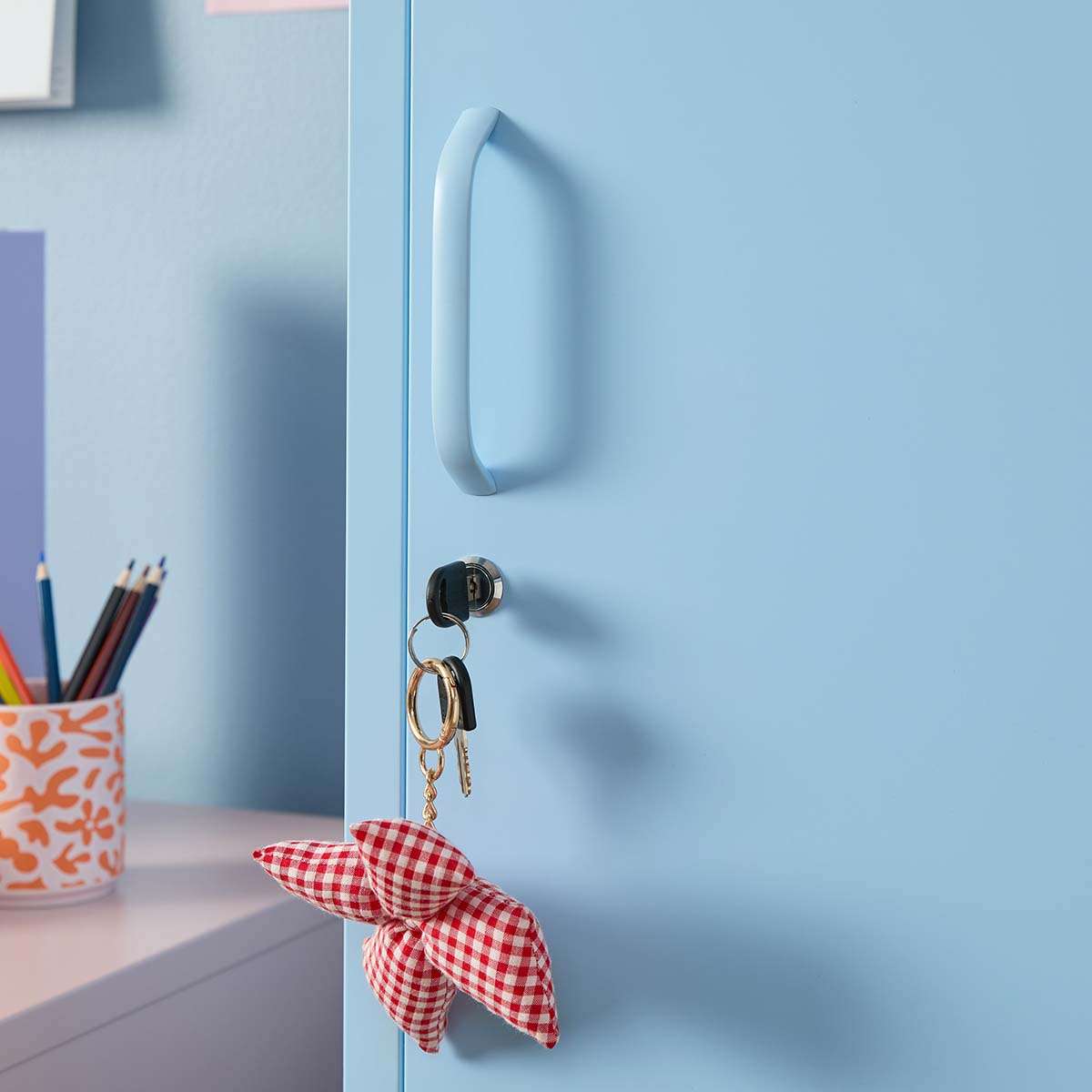 Mocka Original Locker Wardrobe - Single - Powder Blue