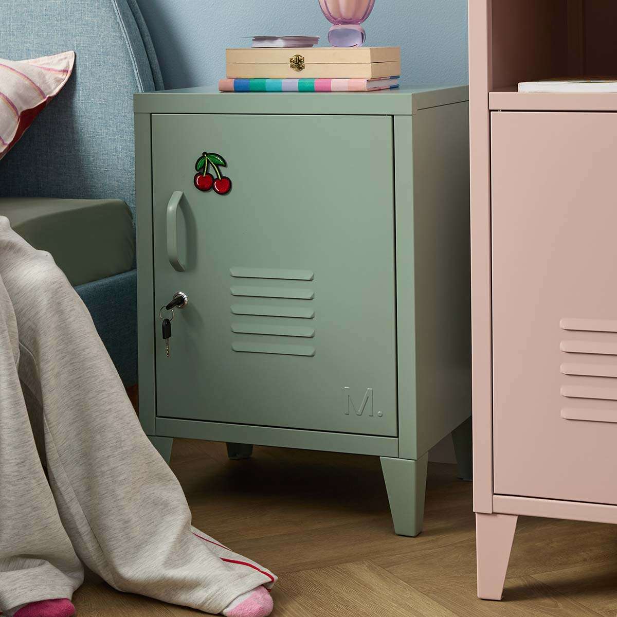 Mocka Original Locker Bedside - Sage Green