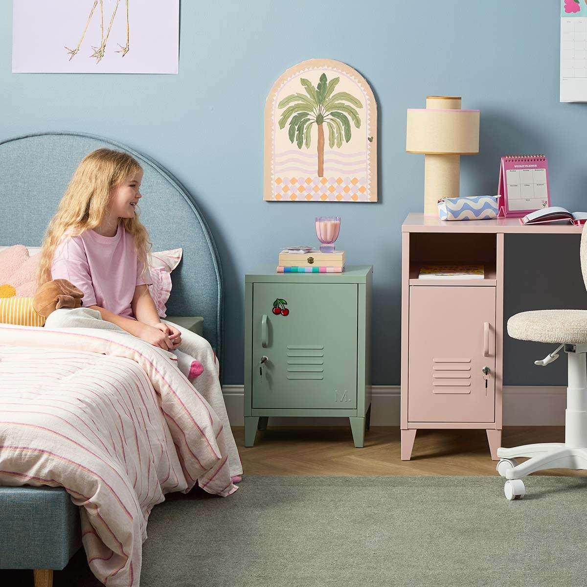 Mocka Original Locker Desk - Large - Pink