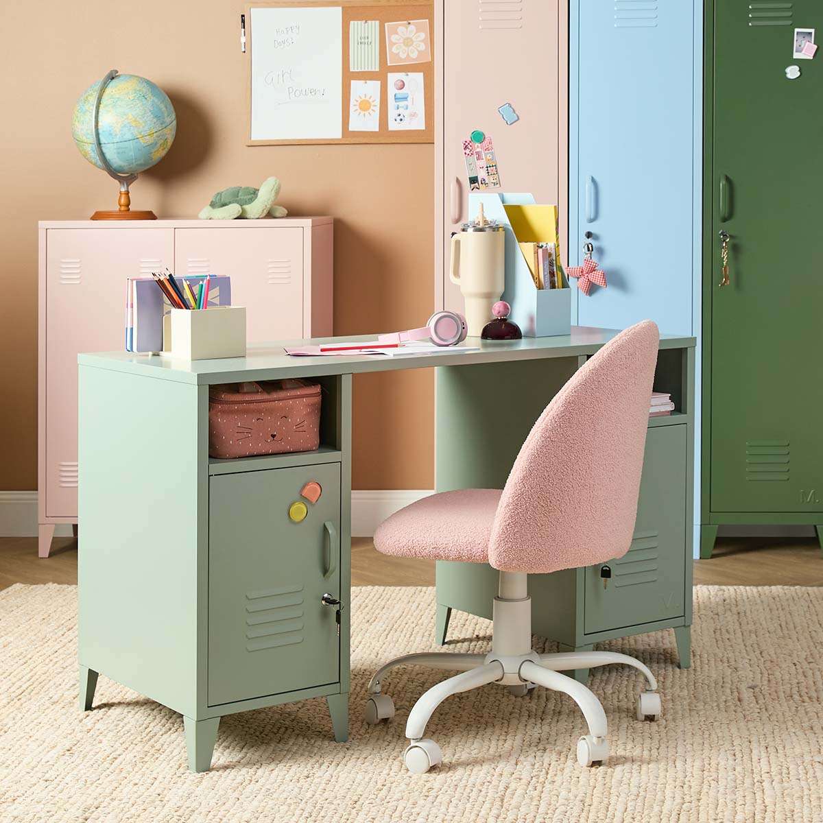 Mocka Original Locker Desk Large Sage Green – Mocka