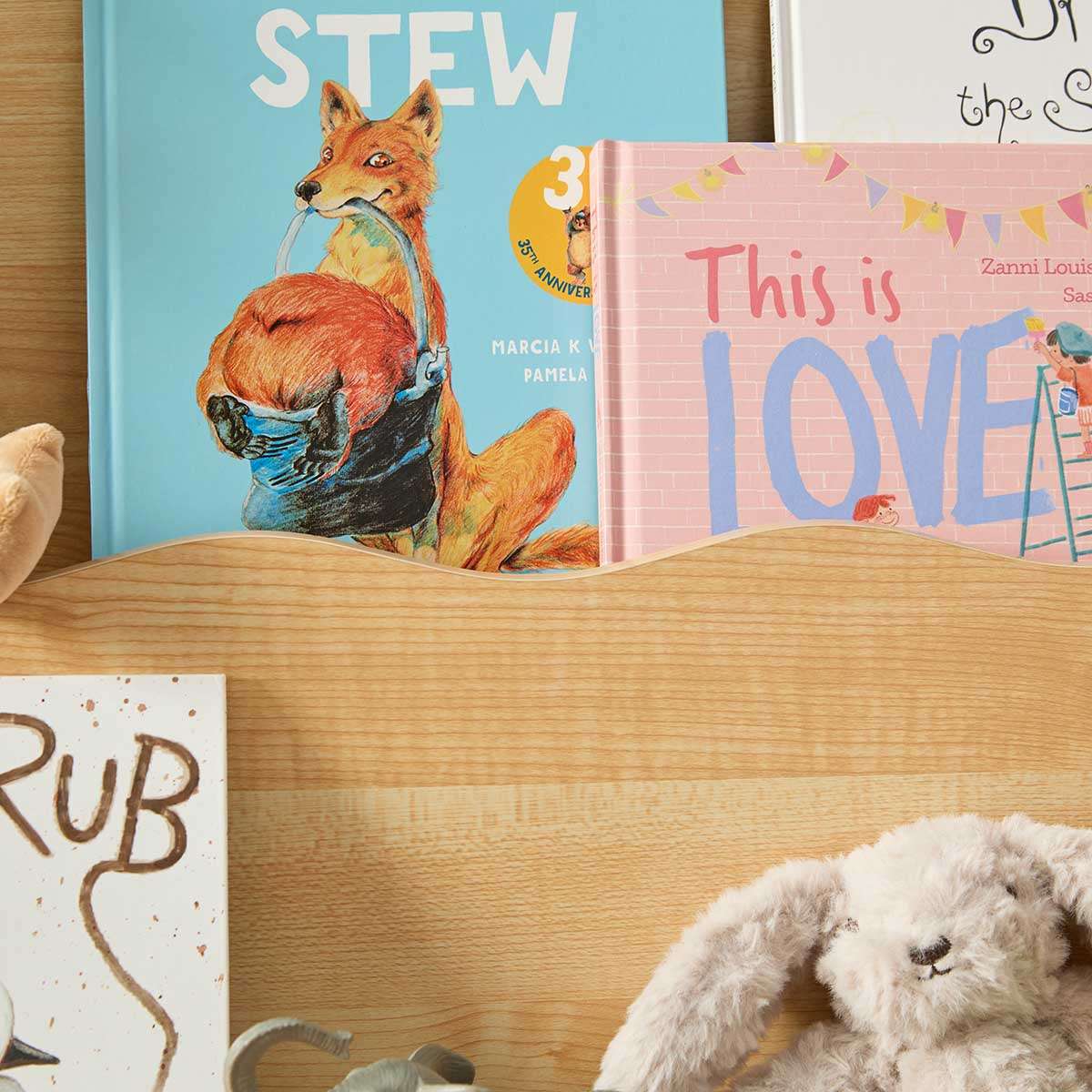 Theo Library Bookshelf - Natural