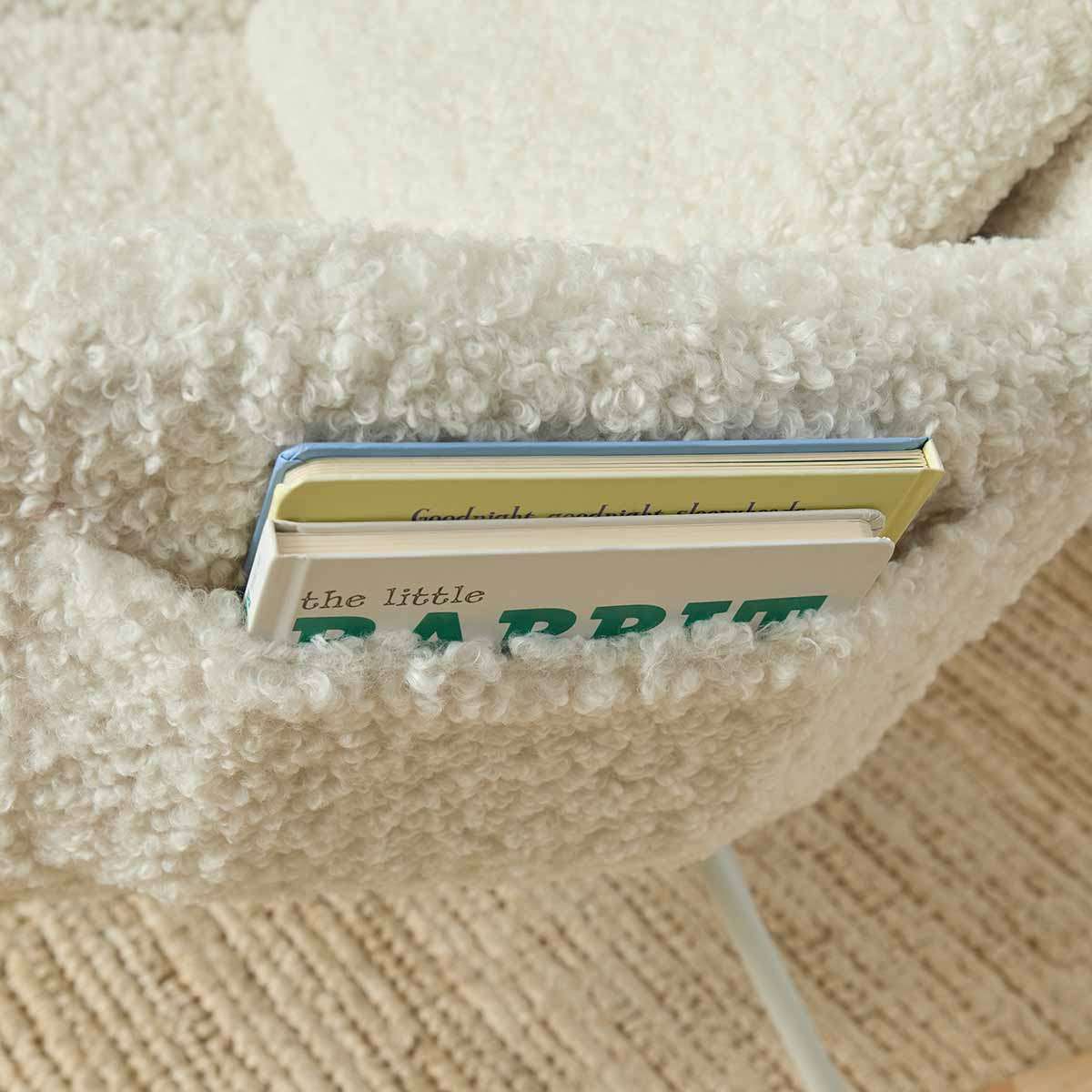 Otto Teddy Rocking Chair - Cream