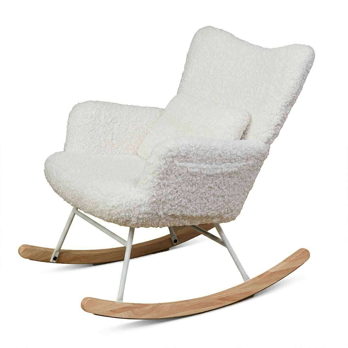 Otto Teddy Rocking Chair - Cream