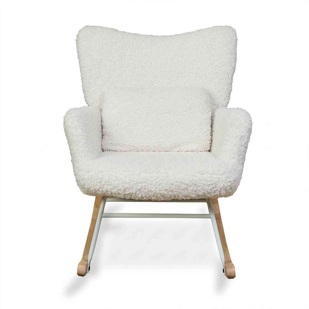 Otto Teddy Rocking Chair - Cream