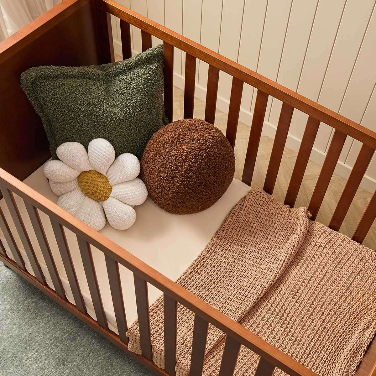 Marlow Mid-Century Cot - Walnut