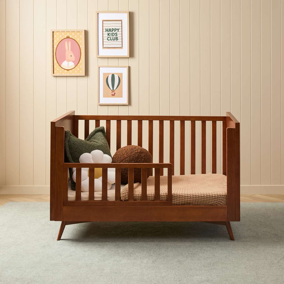 Marlow Mid-Century Cot - Walnut