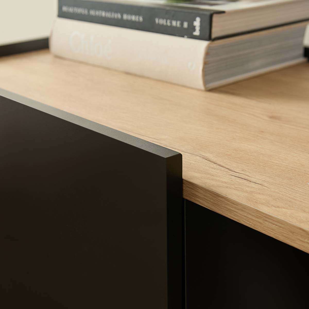 Murphy Buffet - Black/Natural