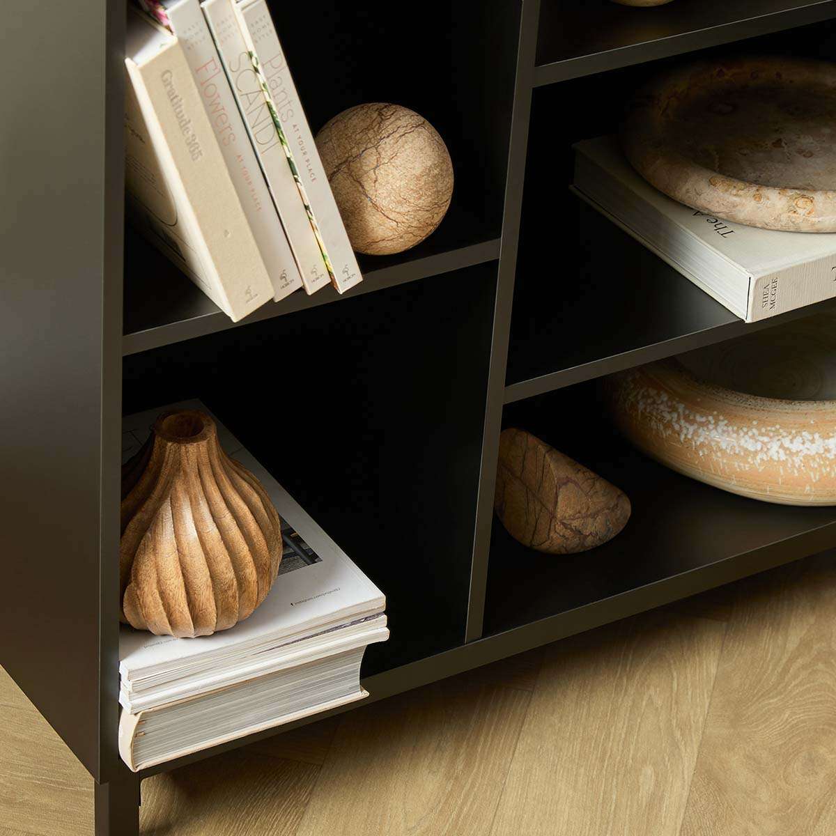 Murphy Cabinet - Black/Natural