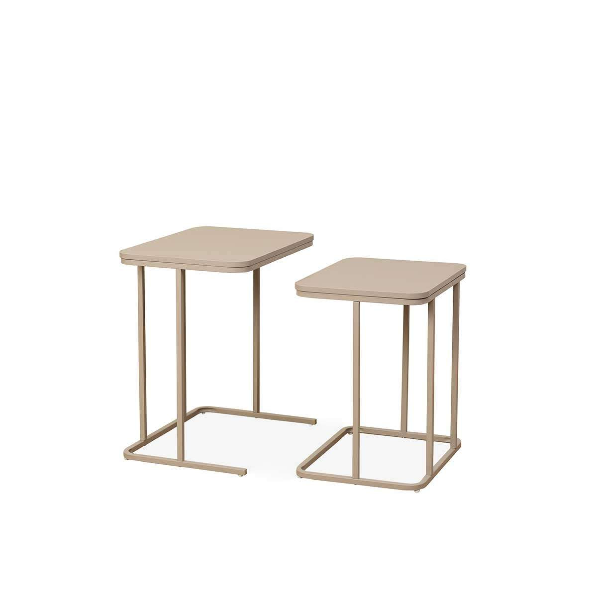 Mikkel Nesting Side Tables - Stone
