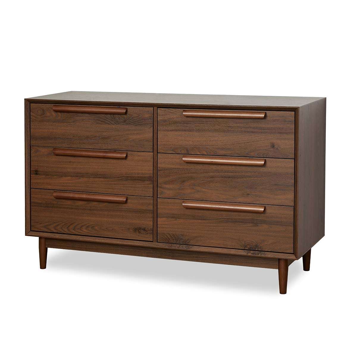 Mies Six Drawer - Walnut