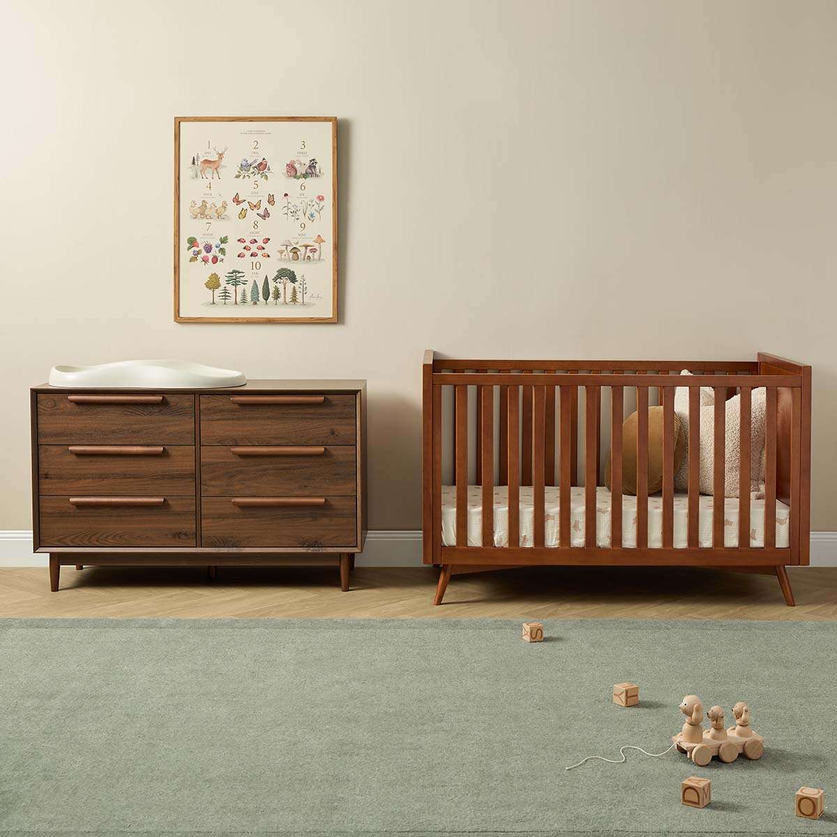 Mies Six Drawer - Walnut