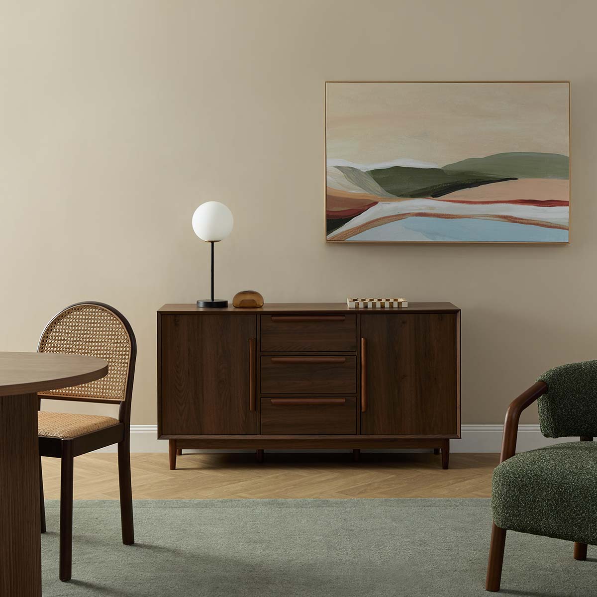 Mies Buffet - Walnut