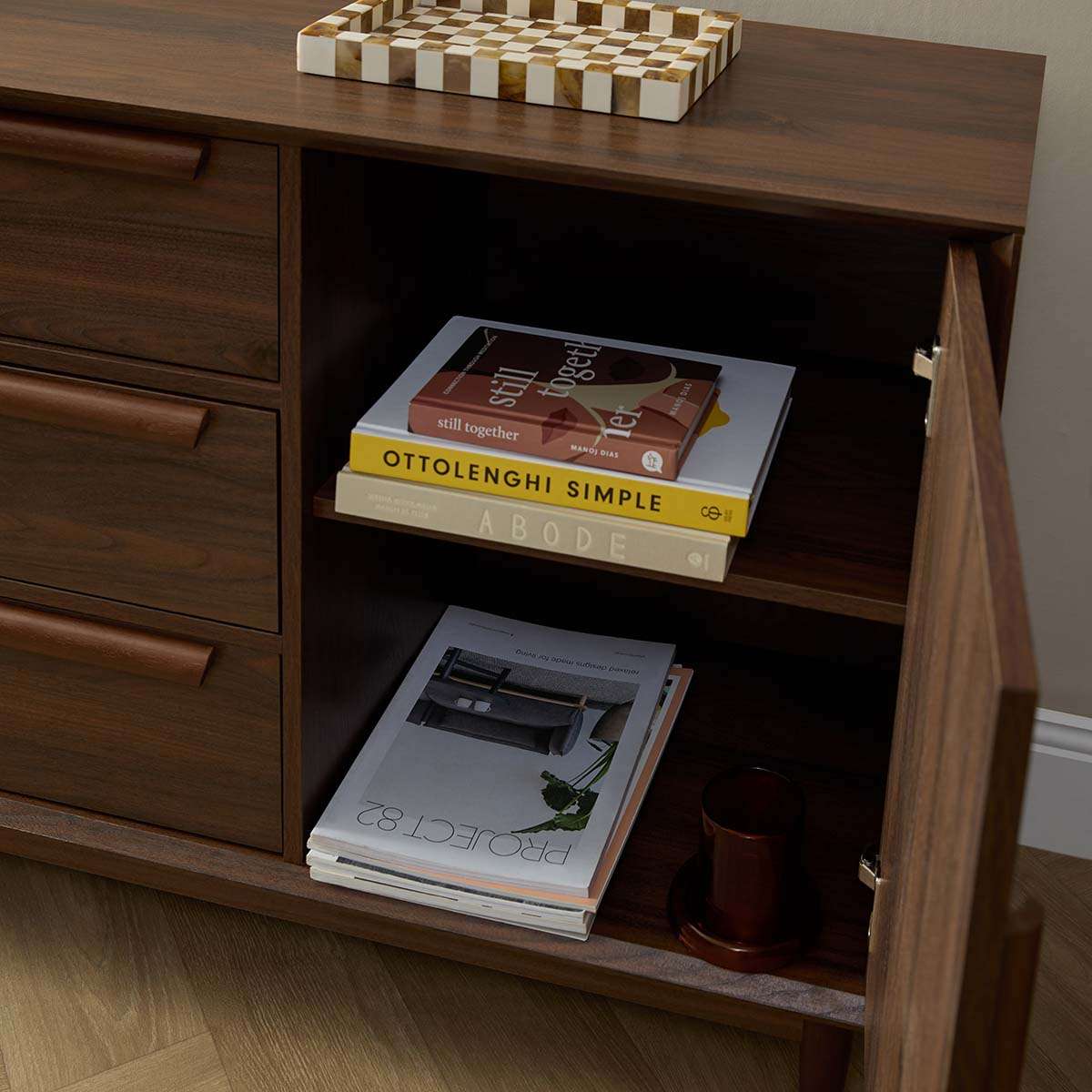 Mies Buffet - Walnut