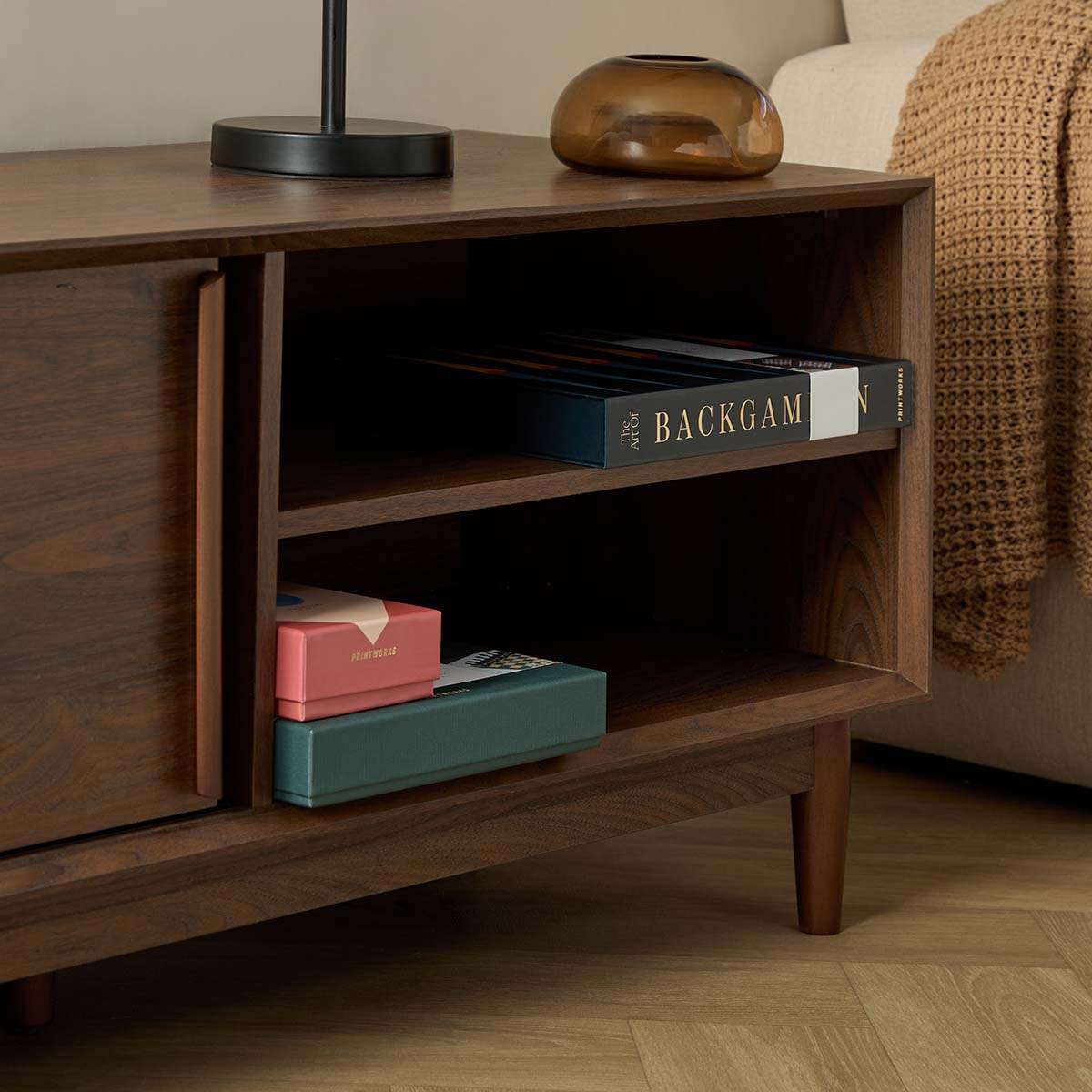 Mies Entertainment Unit - Walnut