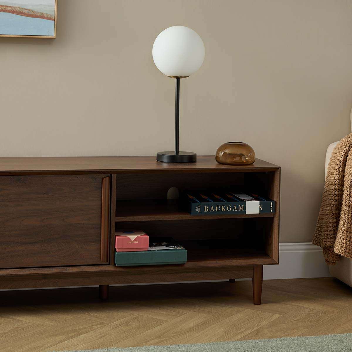 Mies Entertainment Unit - Walnut