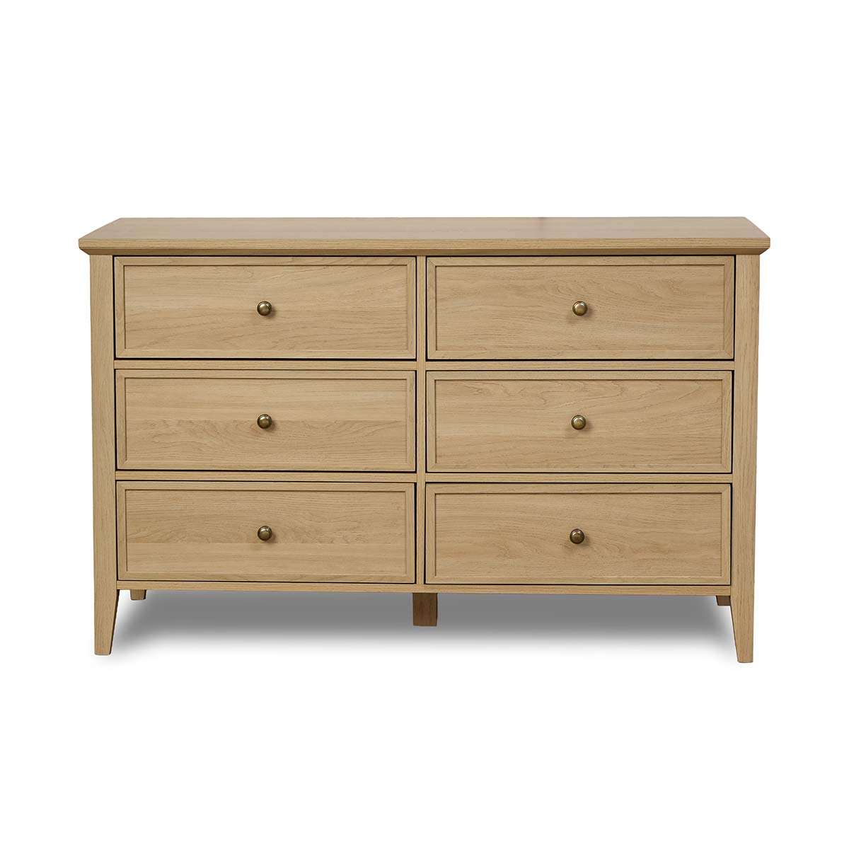 Ambrose Six Drawer - Natural
